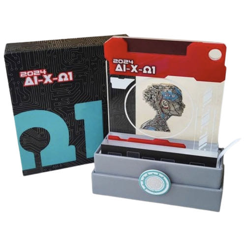 AI-Developed AI-X-Omega 1  coin collectible - Main Image 4