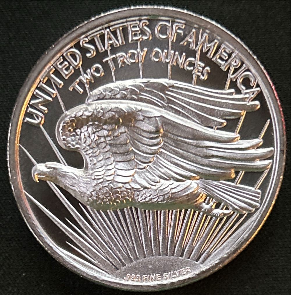 Eagle St Gaudens Round  coin collectible - Main Image 2
