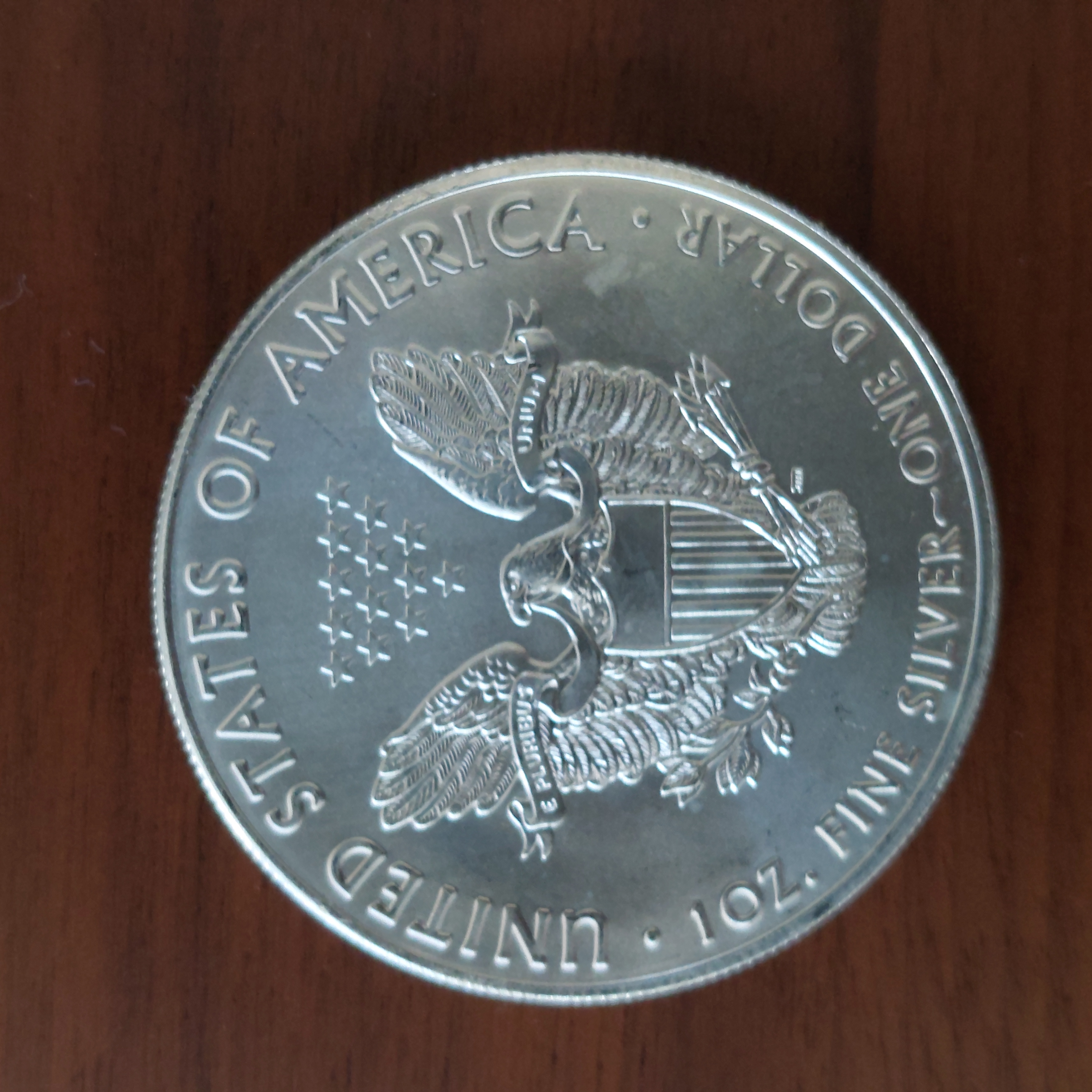 Dollar Silver Eagle W T1  coin collectible - Main Image 2