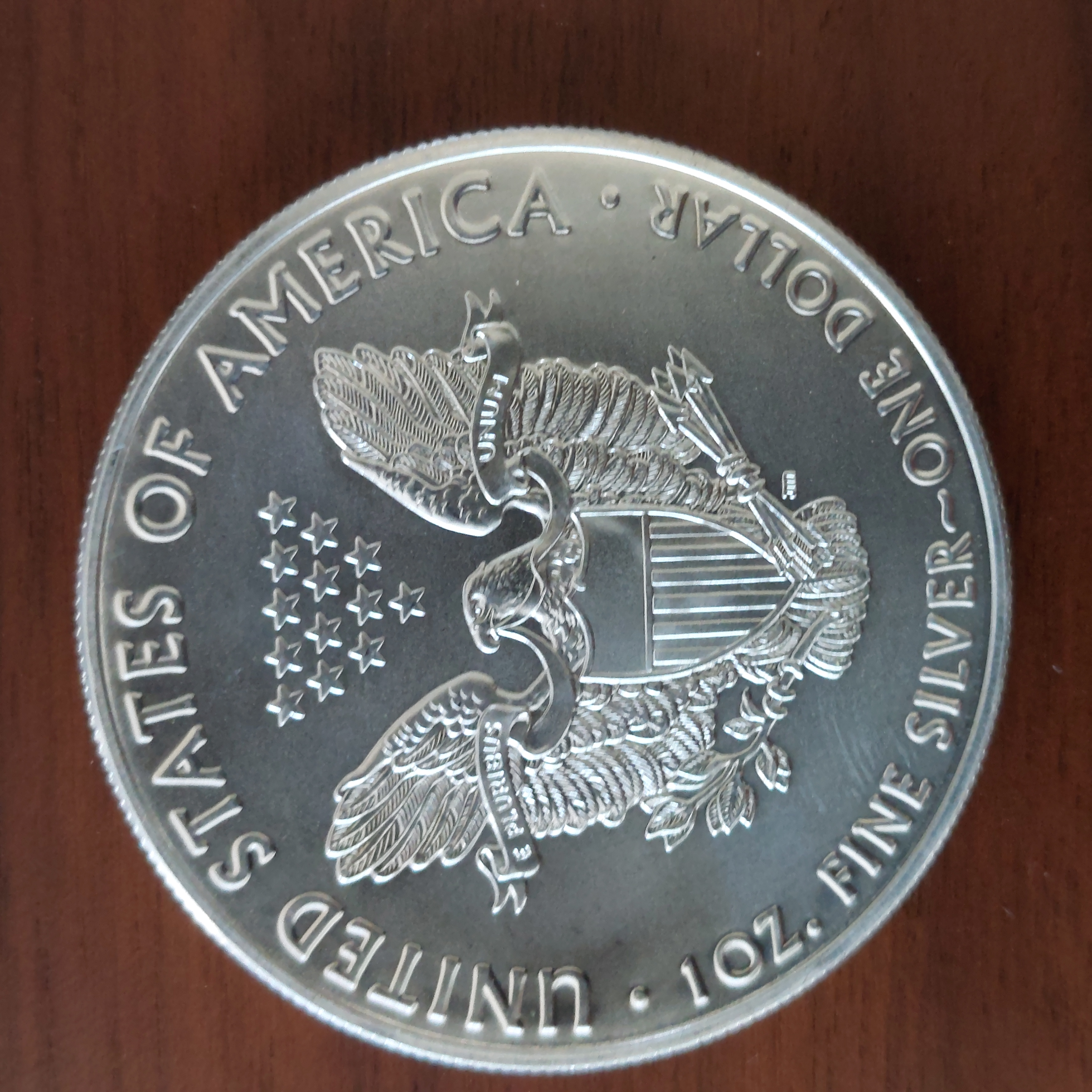 Dollar Silver Eagle W T1  coin collectible - Main Image 2