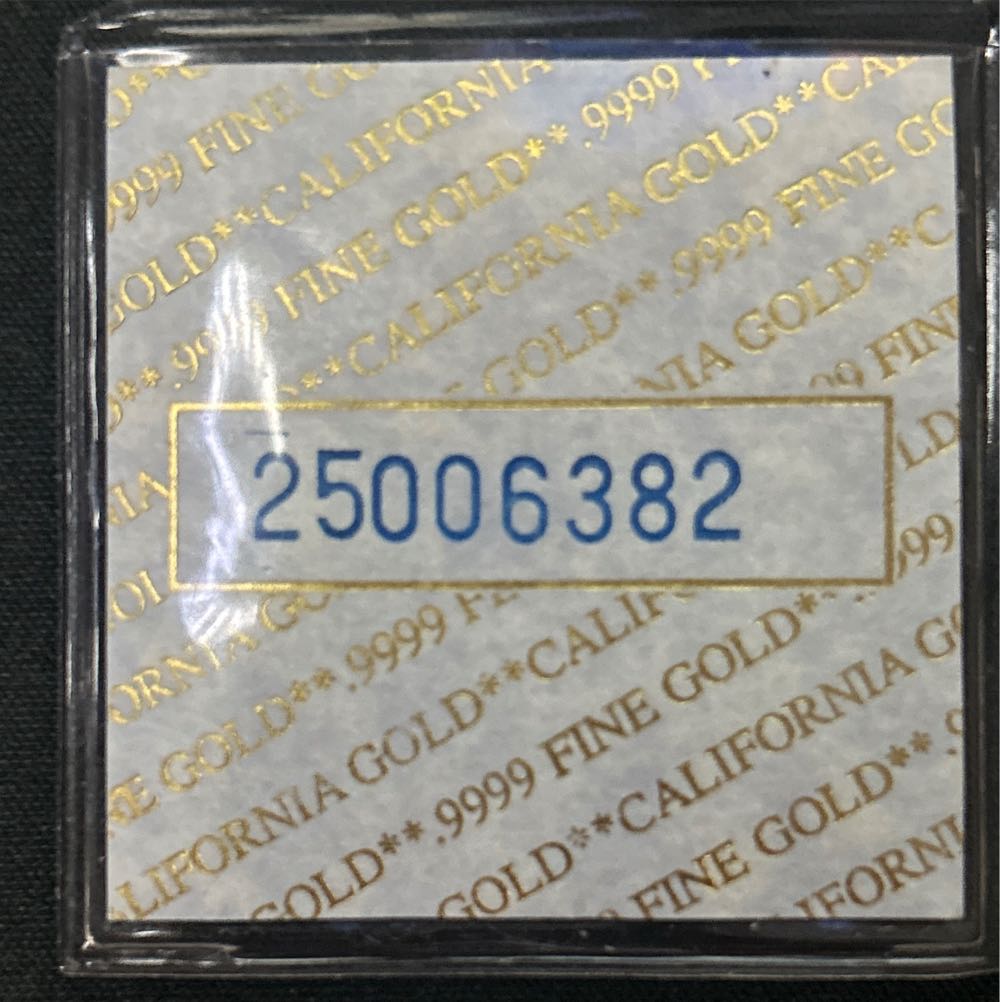 Gold California Seal .25oz  coin collectible - Main Image 4