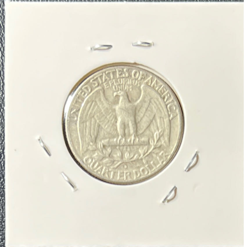 1963 Washington Quarter  coin collectible - Main Image 2