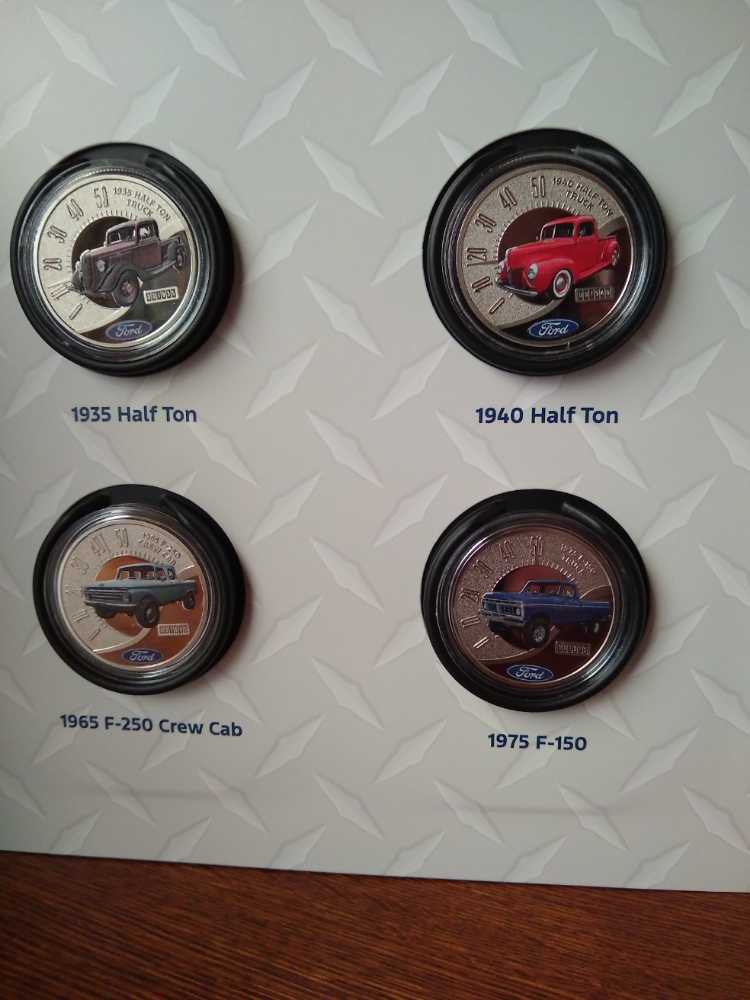 Littleton Ford 50 Years of Ford Trucks  coin collectible - Main Image 3