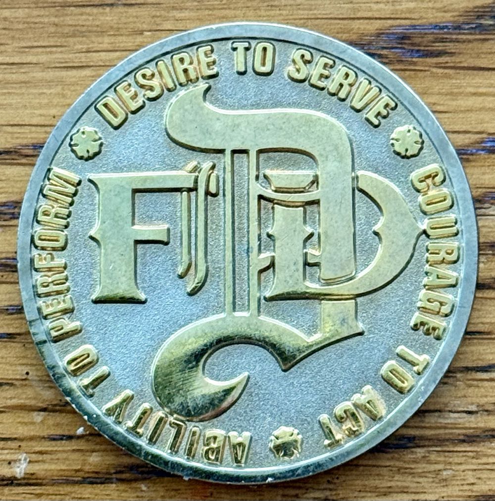 Denver Fire  coin collectible - Main Image 2