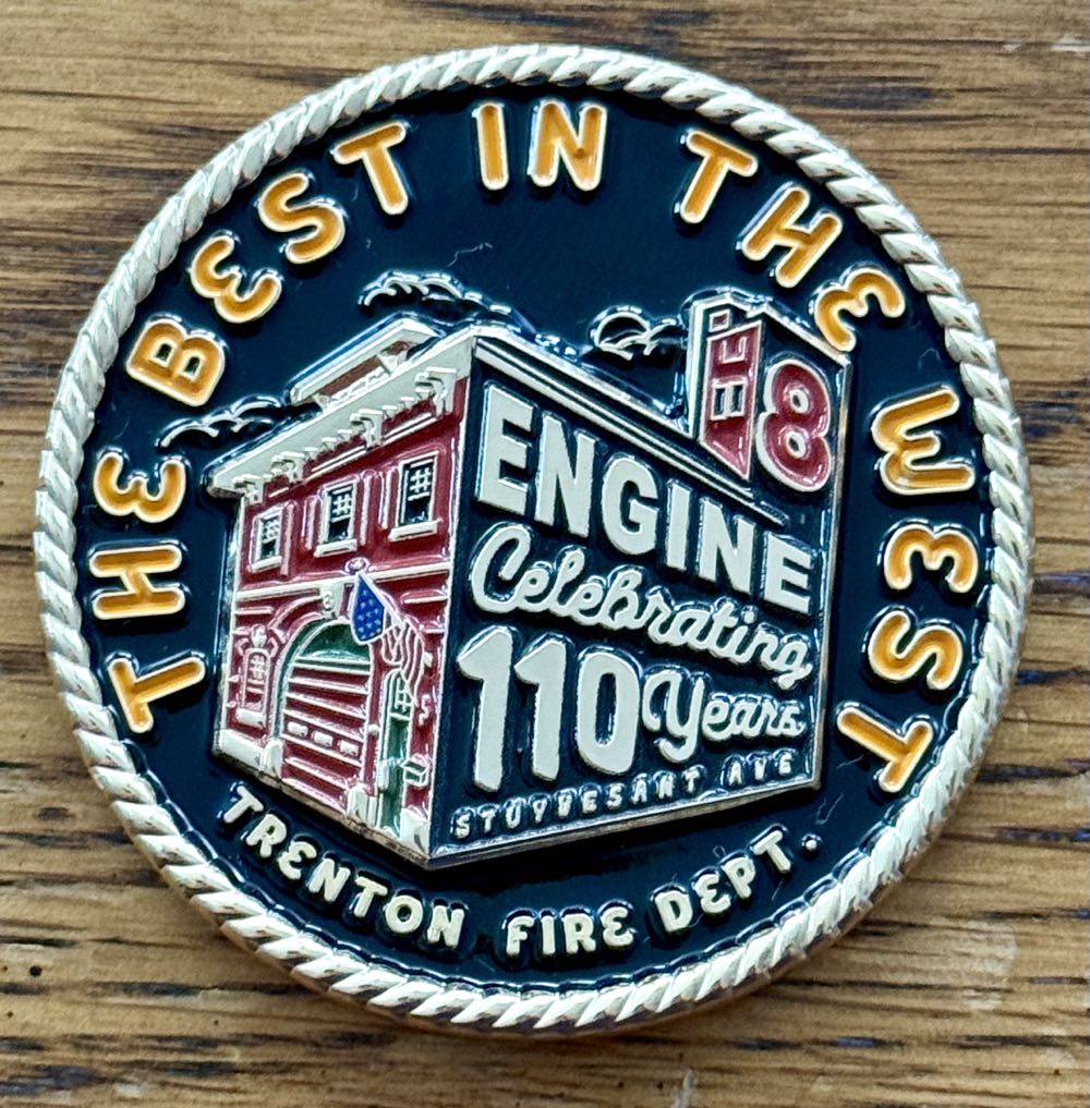 Trenton, NJ E8  coin collectible - Main Image 2