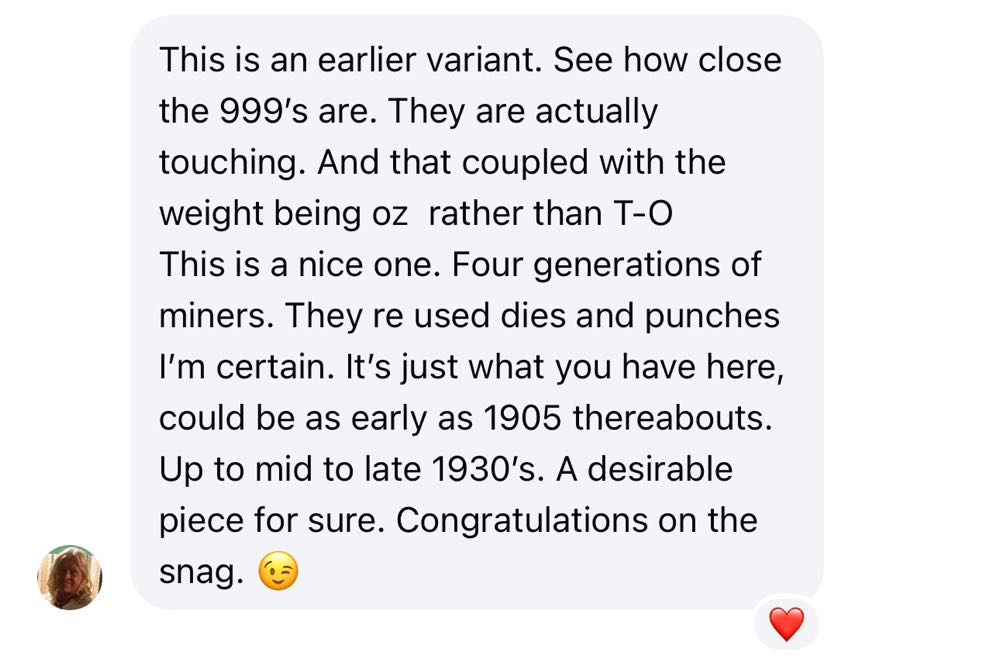 Chovanak Helena Montana 5.9 Oz Type 1  coin collectible - Main Image 2