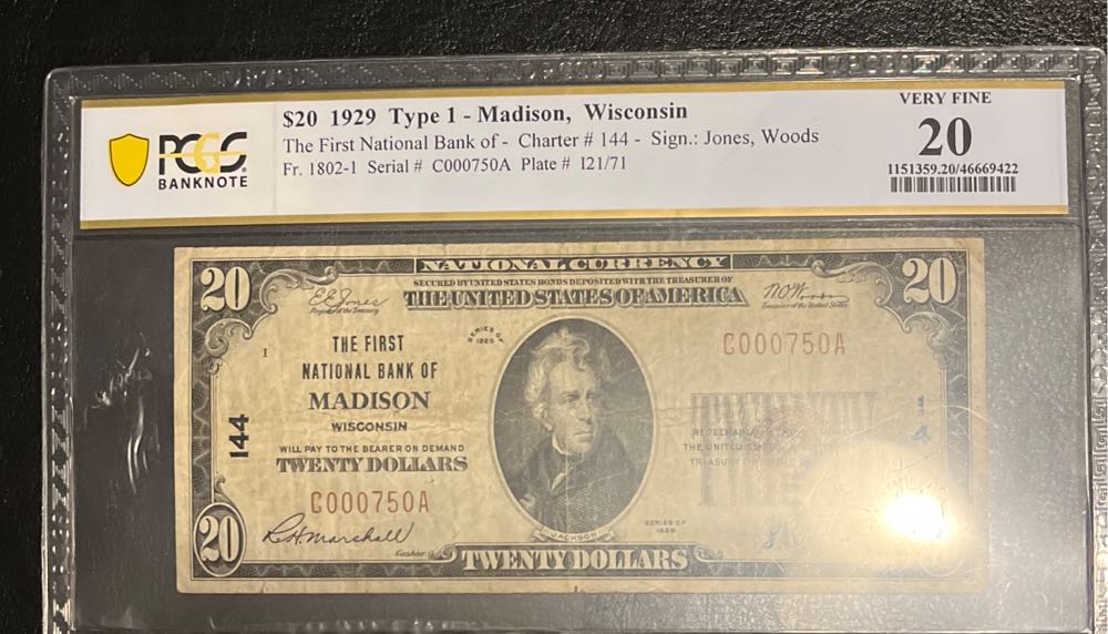 $20 Bill  coin collectible - Main Image 3