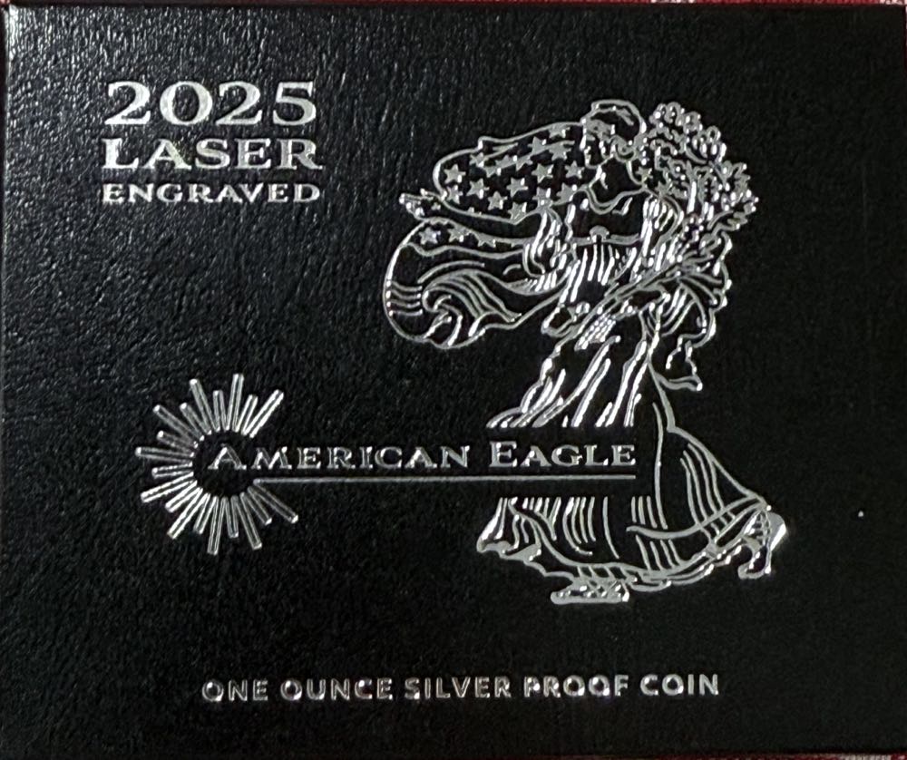 Privy LASER privy 2025-W 1oz Silver Privy With OGP & COA Laser Engraved  coin collectible [Barcode 704786671392] - Main Image 3