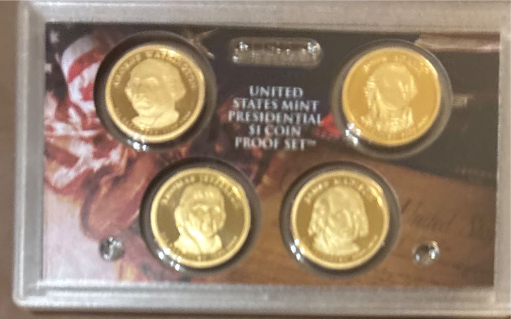 2007 Presidential $1 PROOF set  coin collectible - Main Image 1