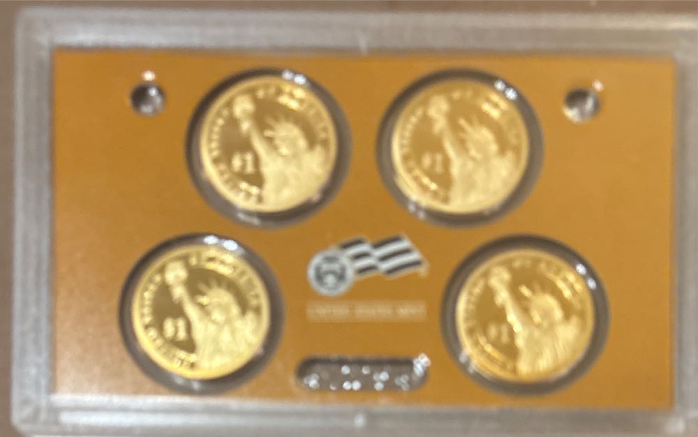 2007 Presidential $1 PROOF set  coin collectible - Main Image 2