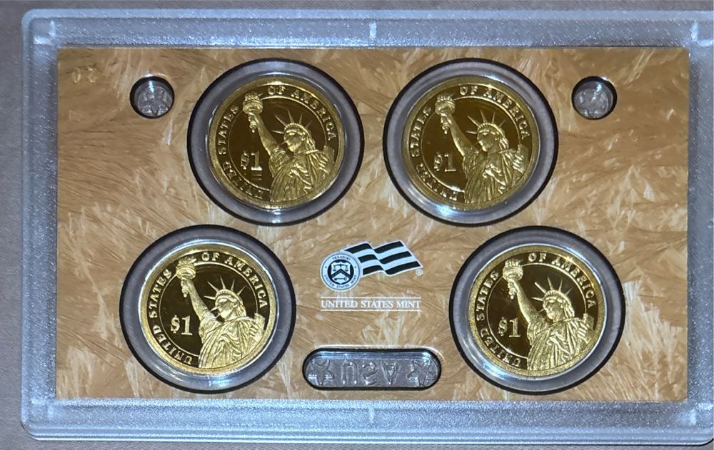 2010 Presidential $1 PROOF Set  coin collectible - Main Image 2