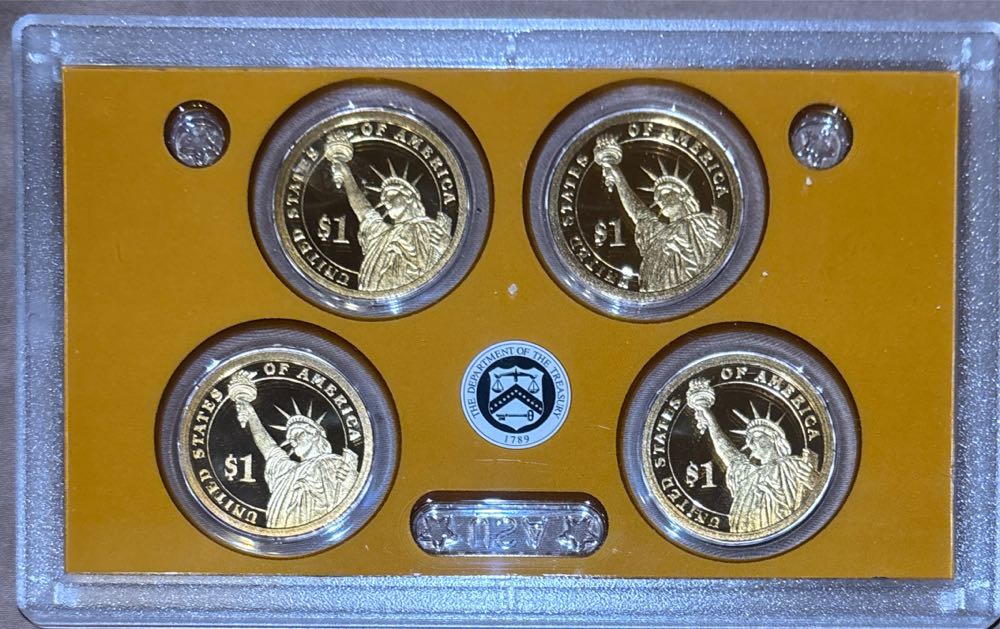 2011 Presidential $1 PROOF Set  coin collectible - Main Image 2