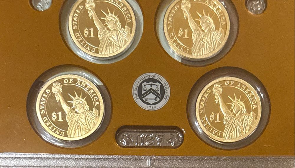 2013 Presidential $1 PROOF Set  coin collectible - Main Image 2