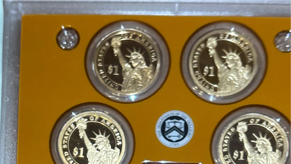 2014 Presidential $1 PROOF Set  coin collectible - Main Image 2