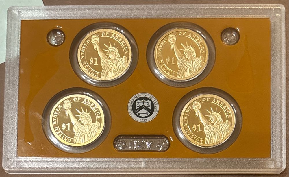2015 Presidential $1 PROOF Set  coin collectible - Main Image 2