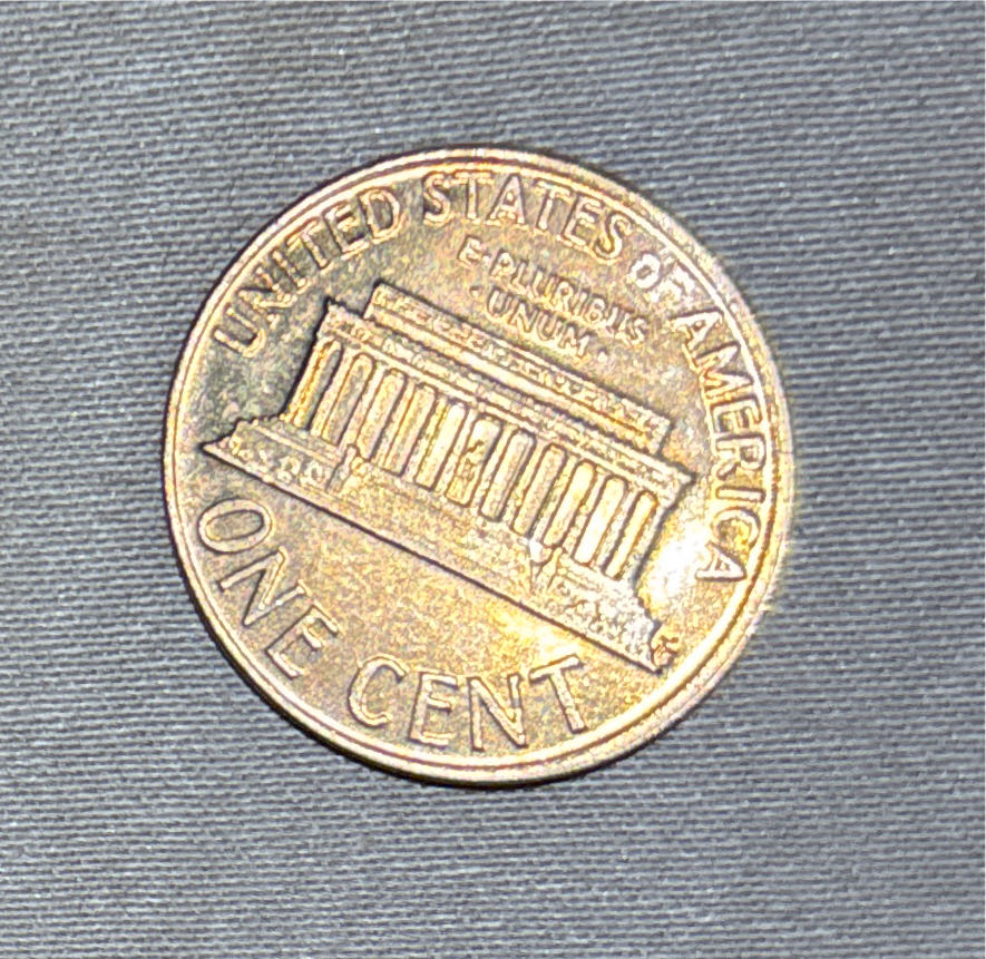 1974 S Lincoln Penny  coin collectible - Main Image 2