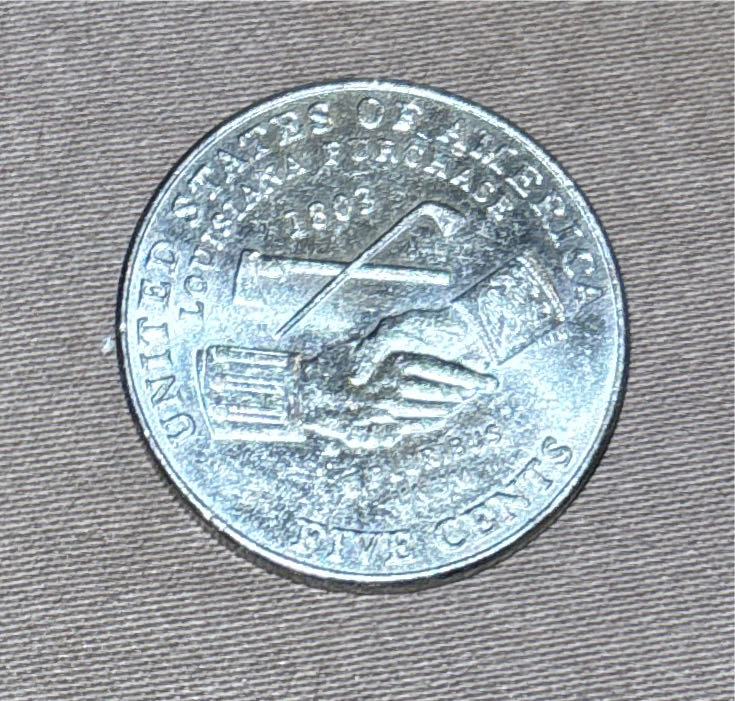 2004 D Nickle  coin collectible - Main Image 2