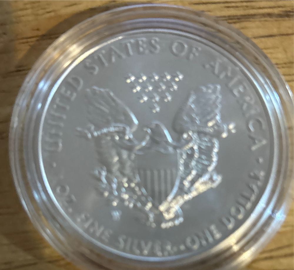 2016 W Silver Eagle BURNISHED  coin collectible - Main Image 2