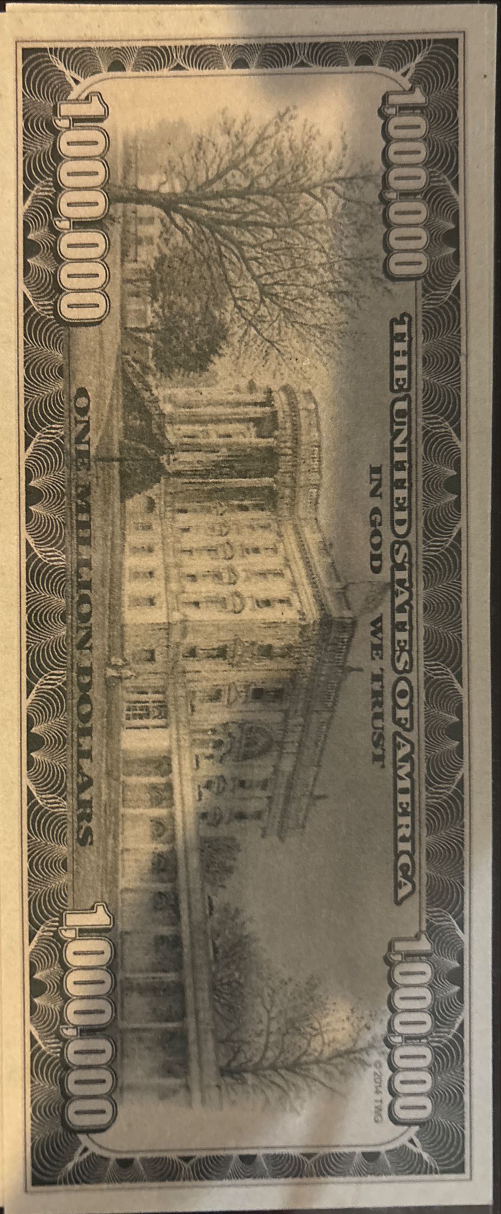 $ 1,000,000 Kennedy  coin collectible - Main Image 2