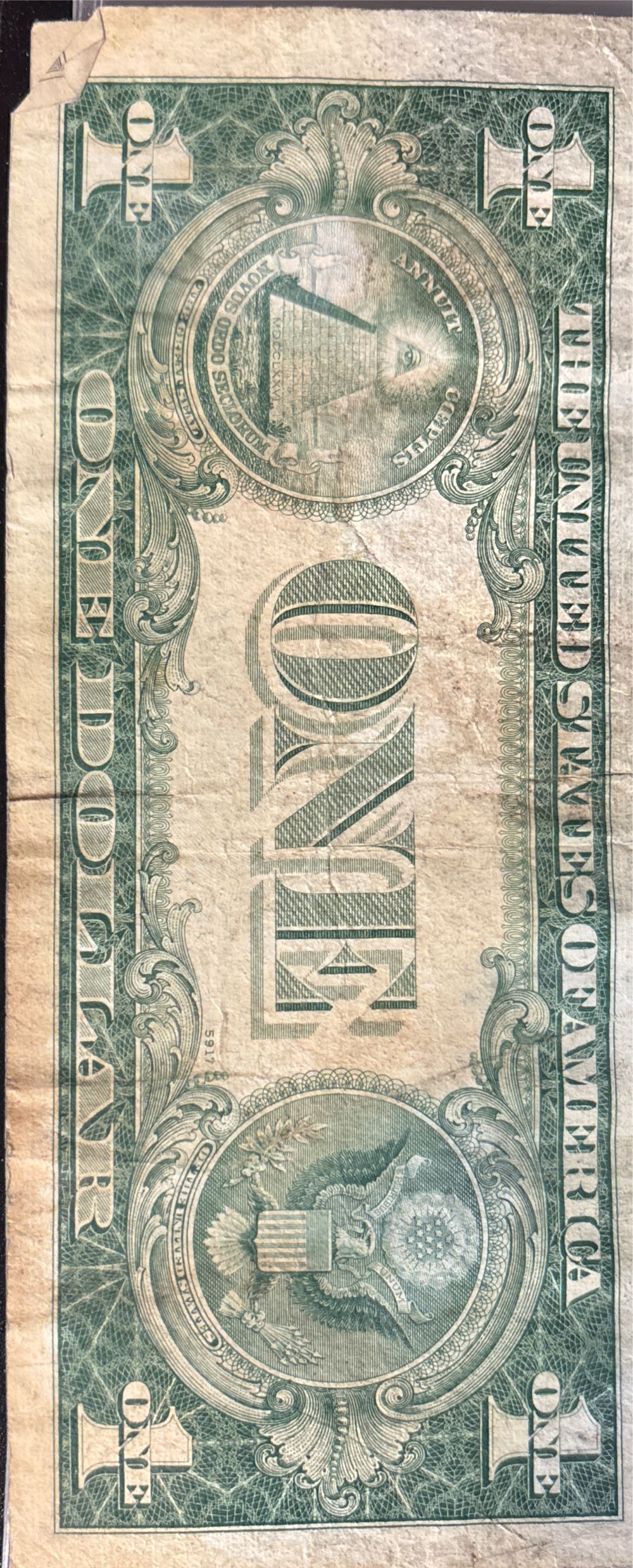 $ 1.00 1935 Silver Certificate  coin collectible - Main Image 2