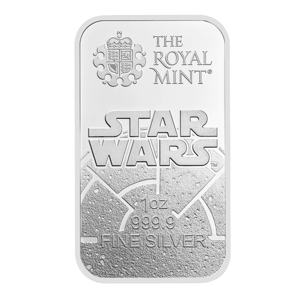 Star Wars Dark Side 1oz Bar   coin collectible - Main Image 2