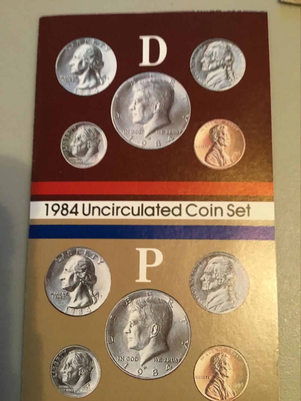 1984 US Mint Uncirculated Coin Set 1984  coin collectible - Main Image 2