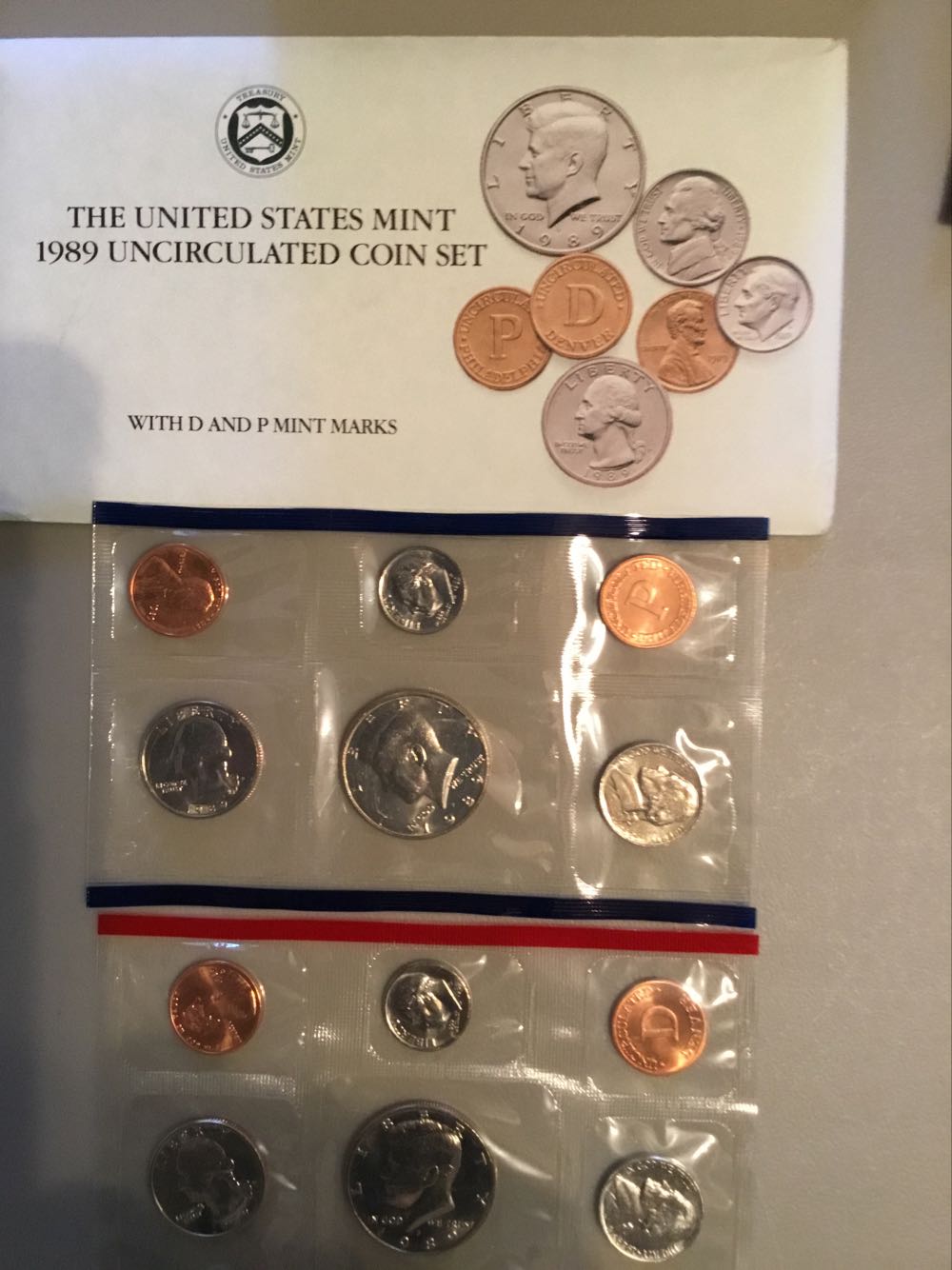 1989 US Mint Uncirculated Coin Set 1989  coin collectible - Main Image 2