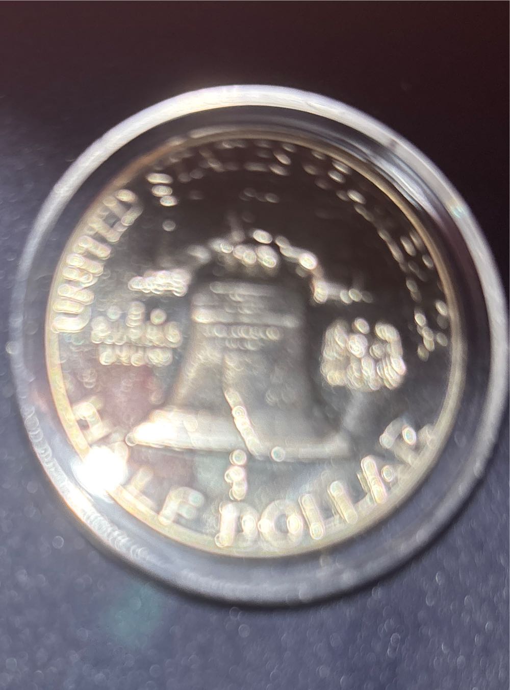 1957 Franklin Half PROOF  coin collectible - Main Image 2