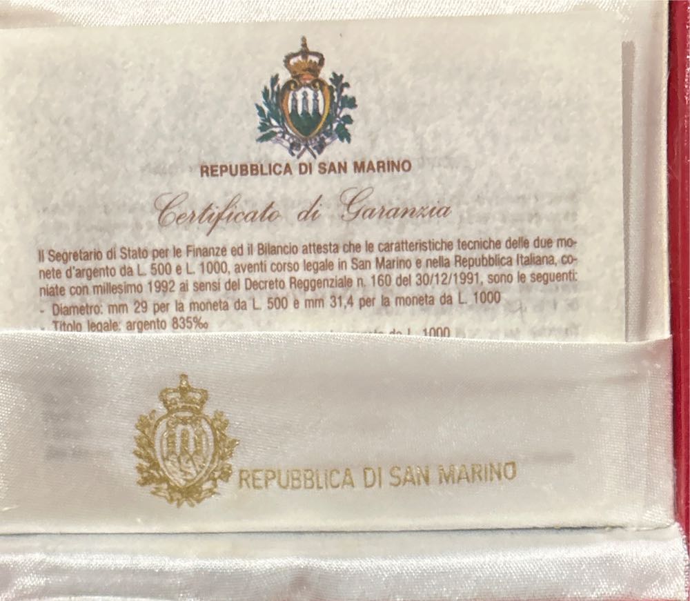 Republica de San Marino  coin collectible - Main Image 1