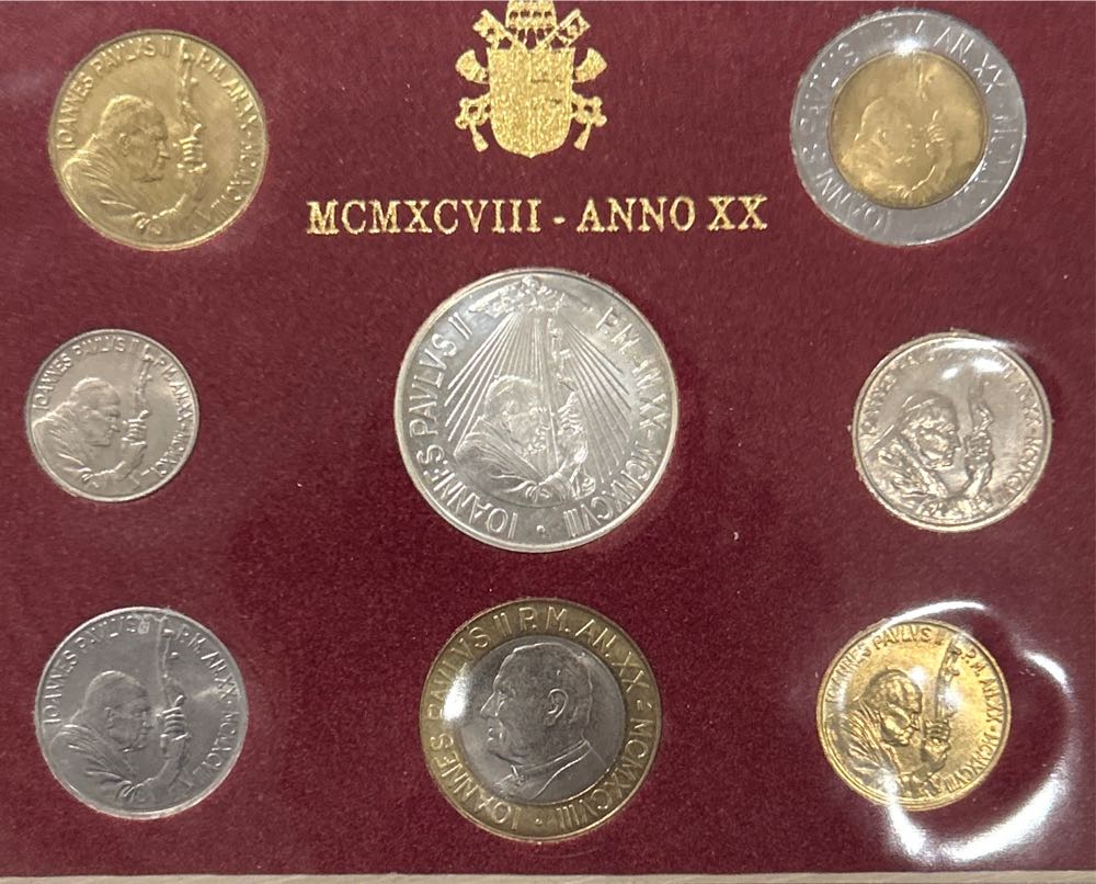 Pope, John Paul 1998  coin collectible - Main Image 2