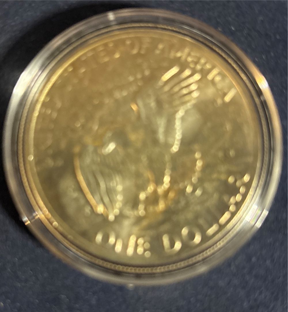 1971 S Eisenhower Dollar/ EAGLE  coin collectible - Main Image 2