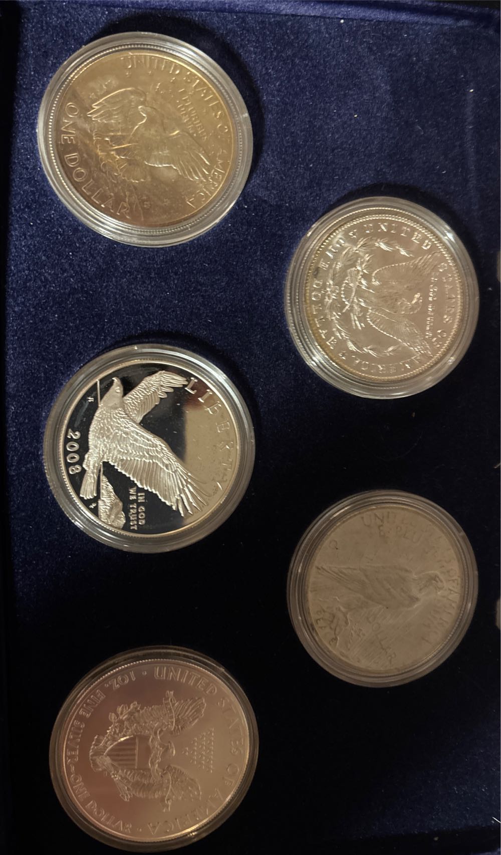 1971 S Eisenhower Dollar/ EAGLE  coin collectible - Main Image 3