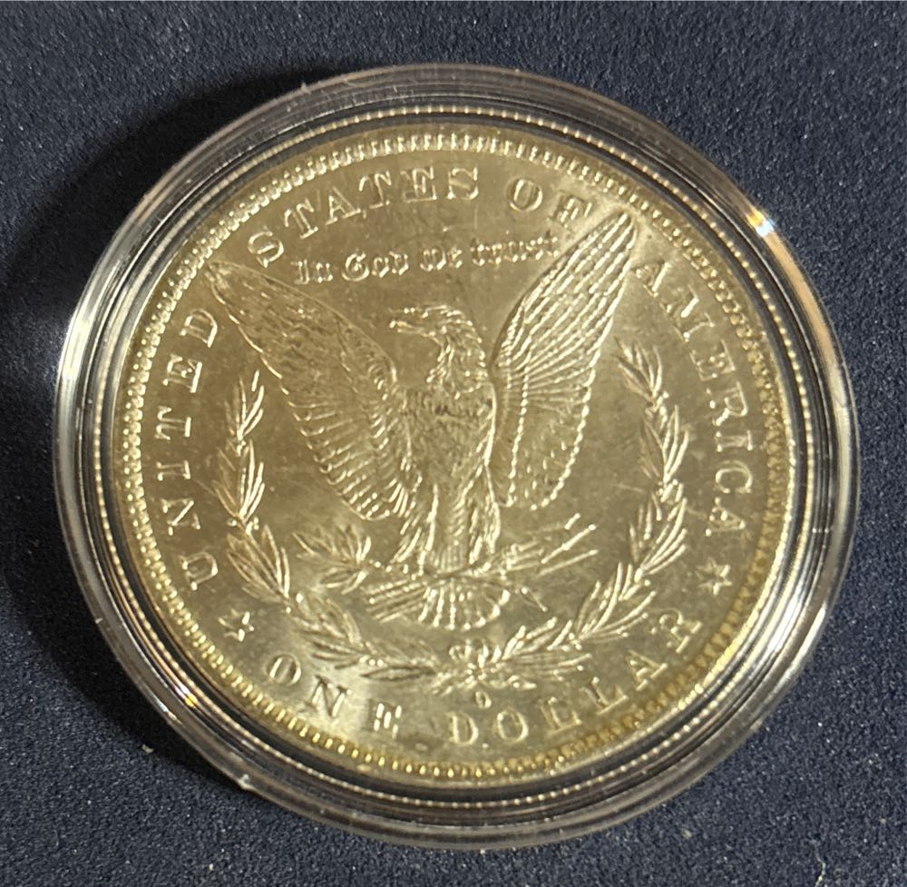 1884 O Morgan/ EAGLE  coin collectible - Main Image 2