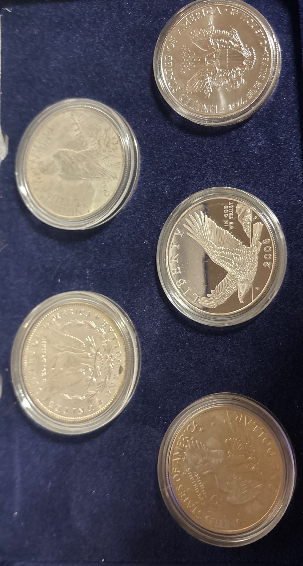 1884 O Morgan/ EAGLE  coin collectible - Main Image 3