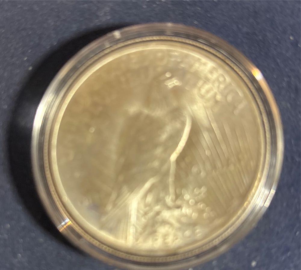 1923 Peace Dollar/ EAGLE  coin collectible - Main Image 2