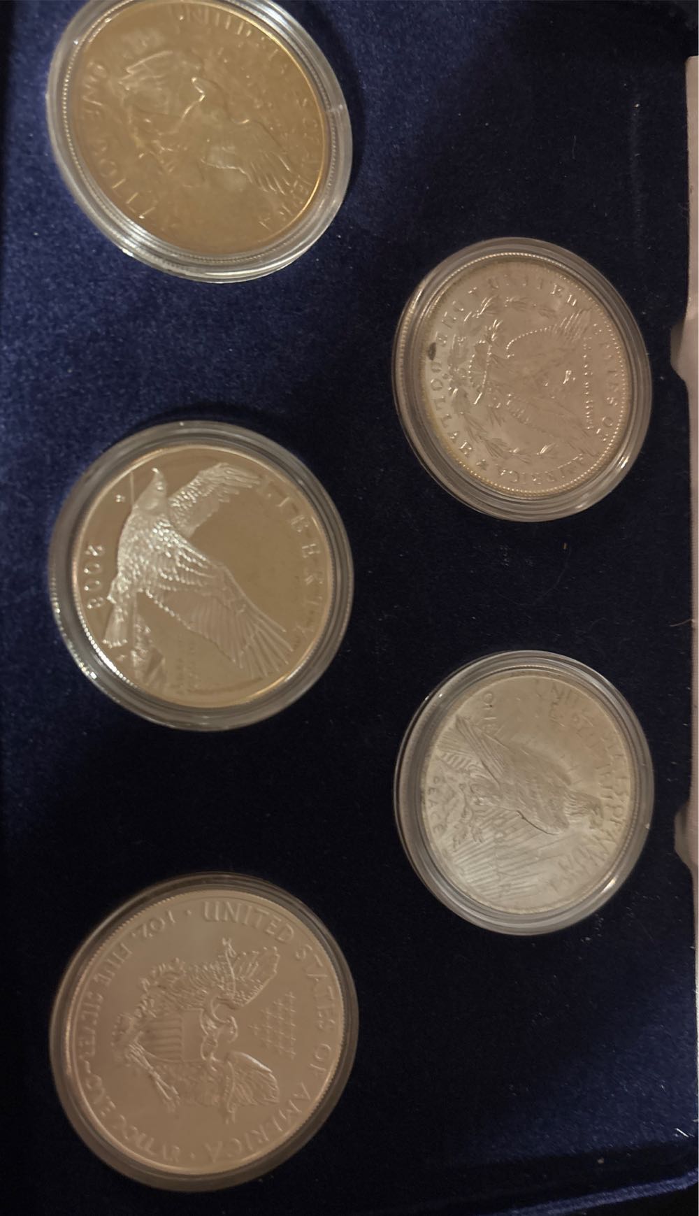 2011 Silver Eagle/ EAGLE  coin collectible - Main Image 3