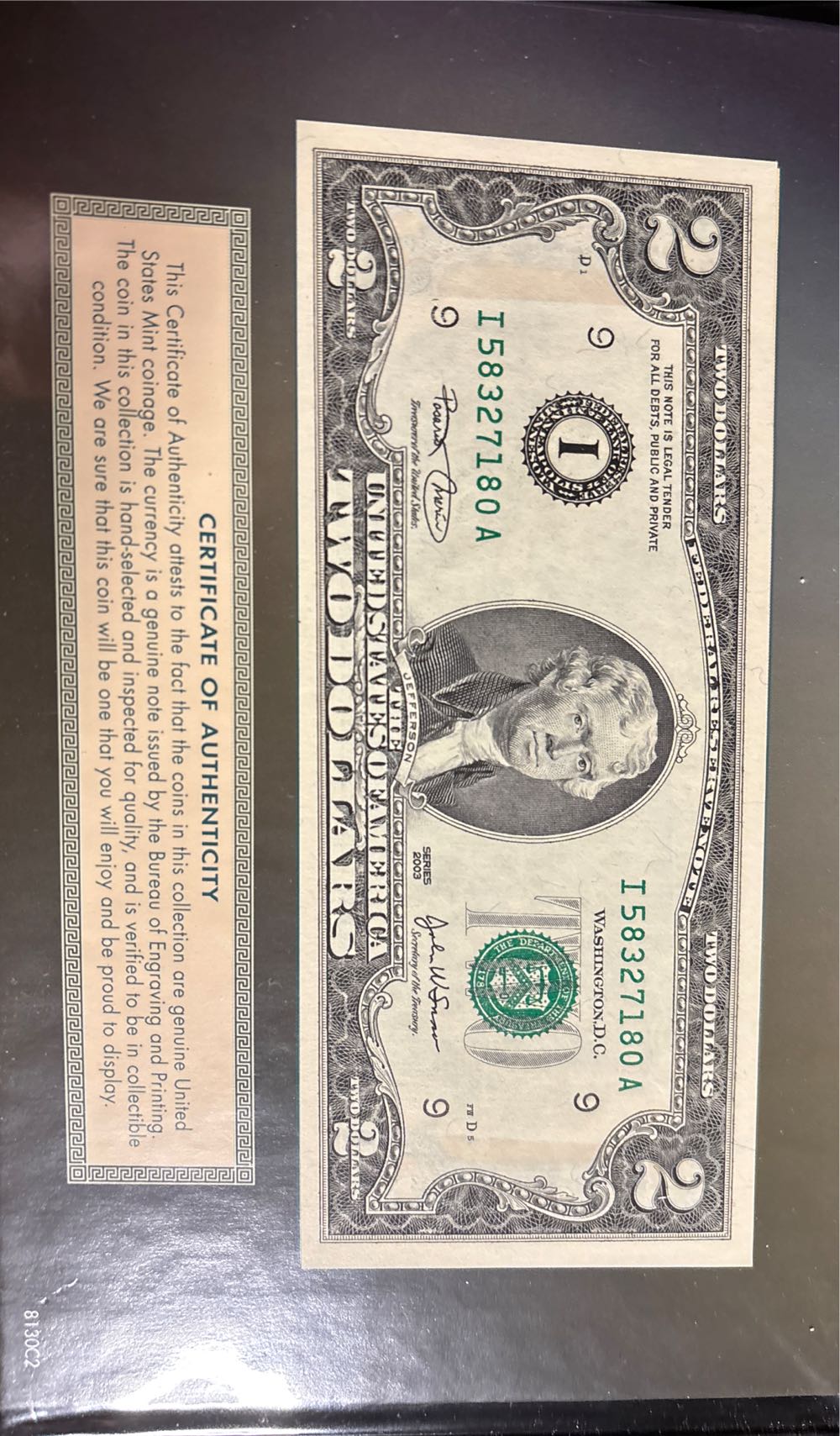 Thomas Jefferson Presidential Collection  coin collectible - Main Image 2