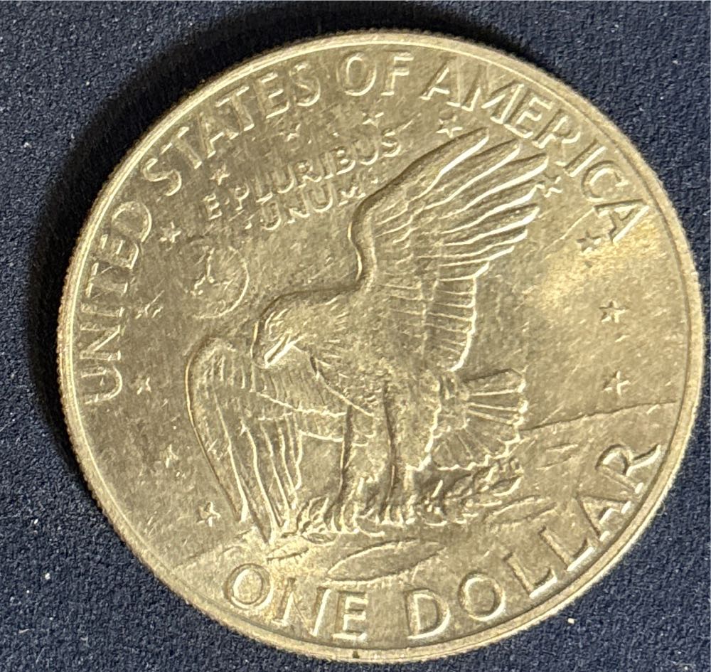 1972 D Eisenhower Dollar  coin collectible - Main Image 2