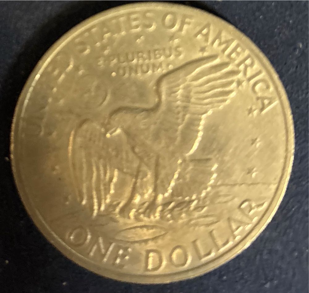 1971 D Eisenhower Dollar  coin collectible - Main Image 2
