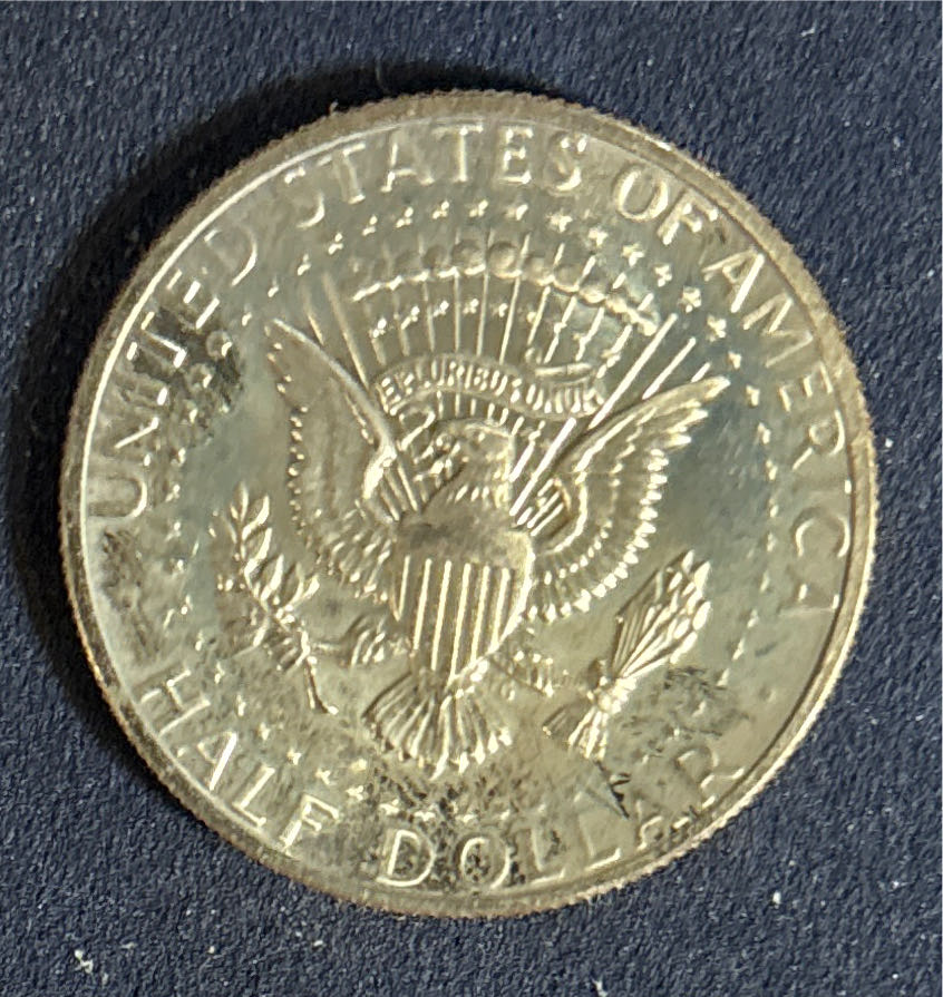 1973 D Kennedy Half Dollar PROOF  coin collectible - Main Image 2