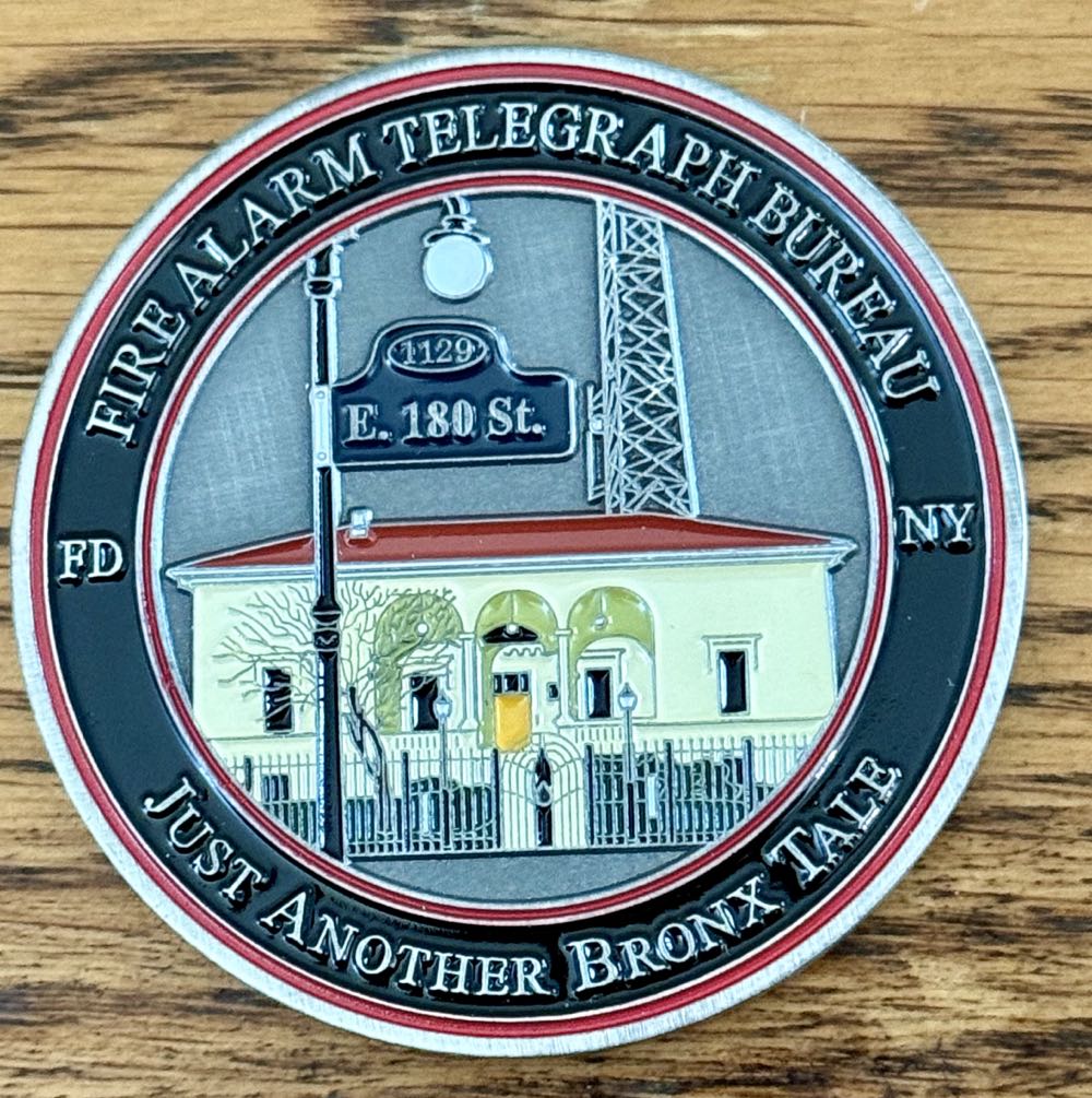 FDNY Bronx CO  coin collectible - Main Image 2