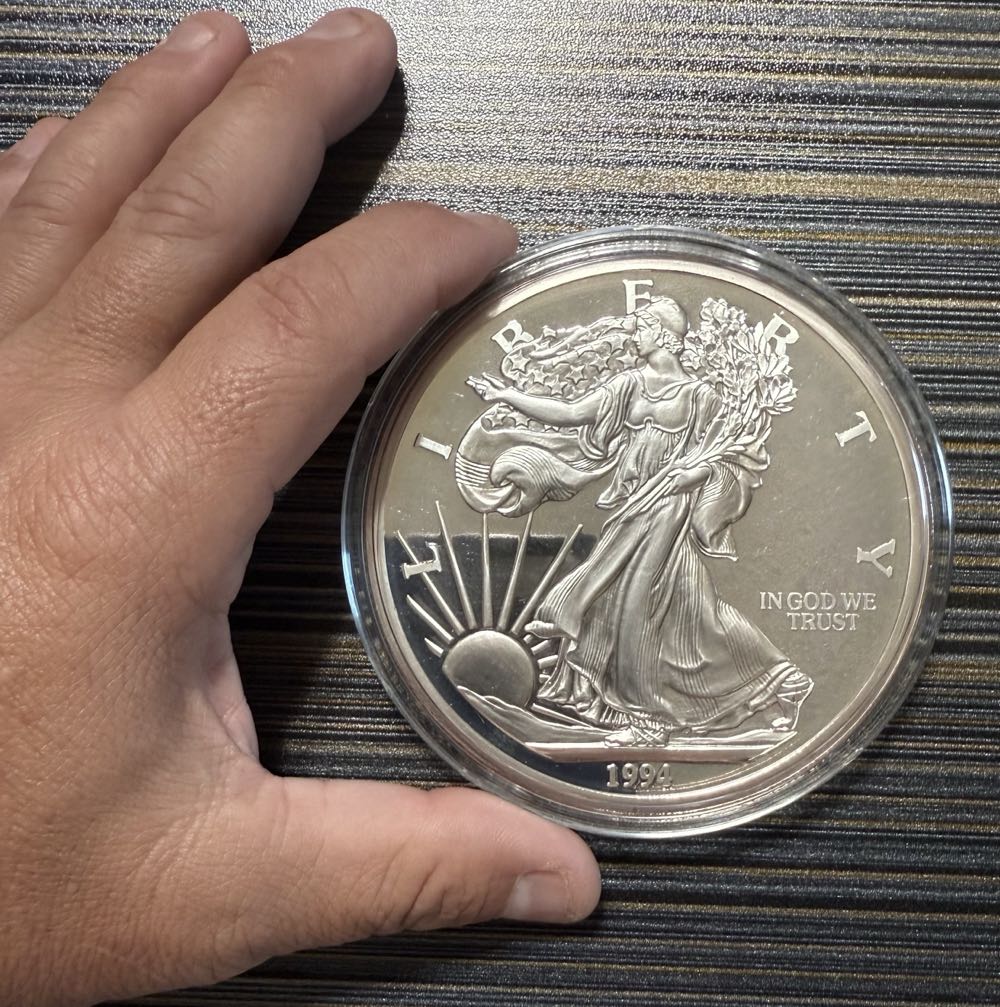 Eagle One Ounce Silver American Eagle Proof Silver Eagle Congratulations Set Ogp W Mint