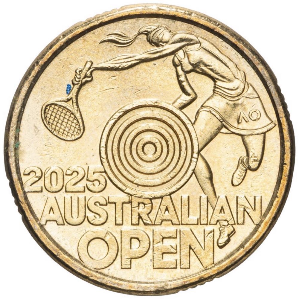 2025 $2 AO Womens - BULLSEYE ERROR  coin collectible - Main Image 2