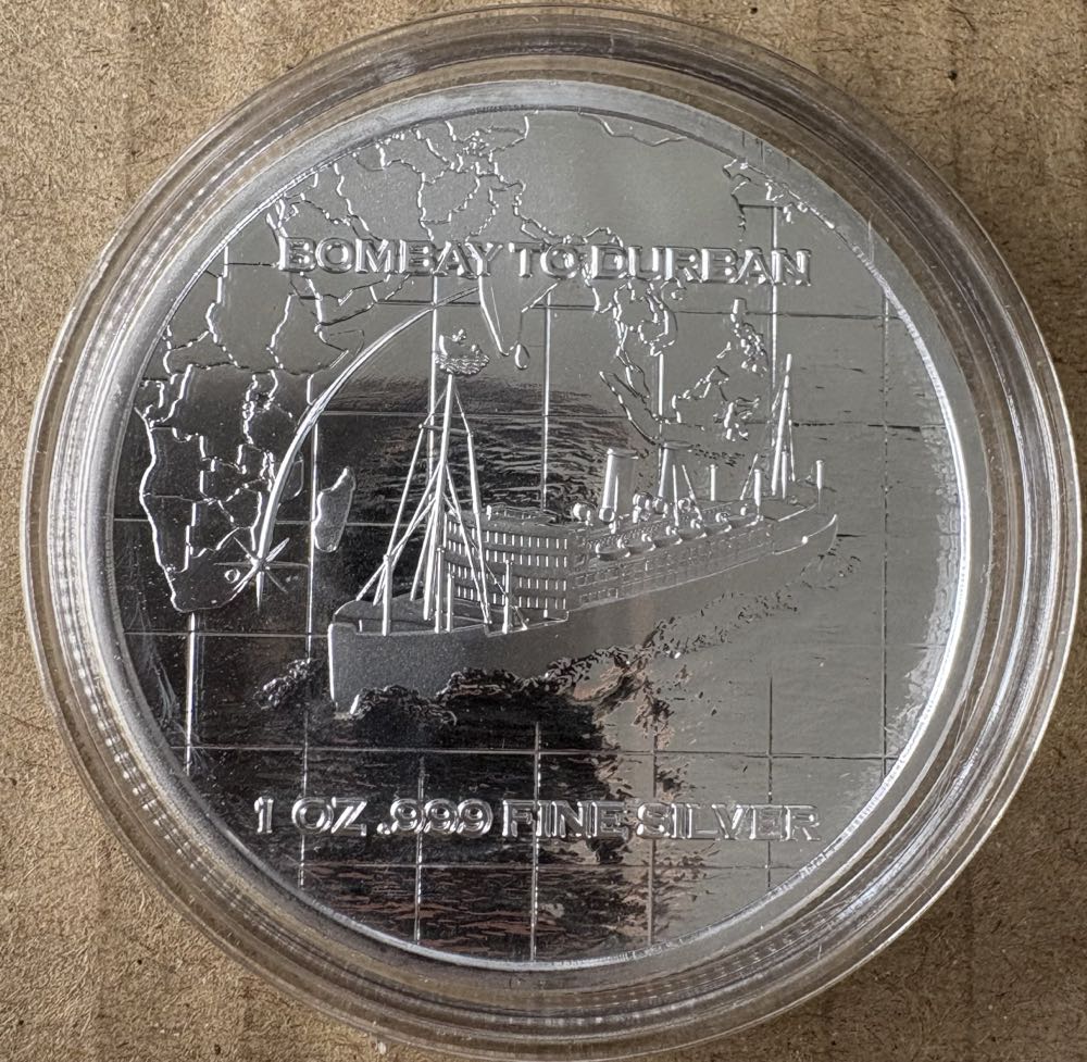 2024 Tilawa Shipwreck Round  coin collectible - Main Image 2