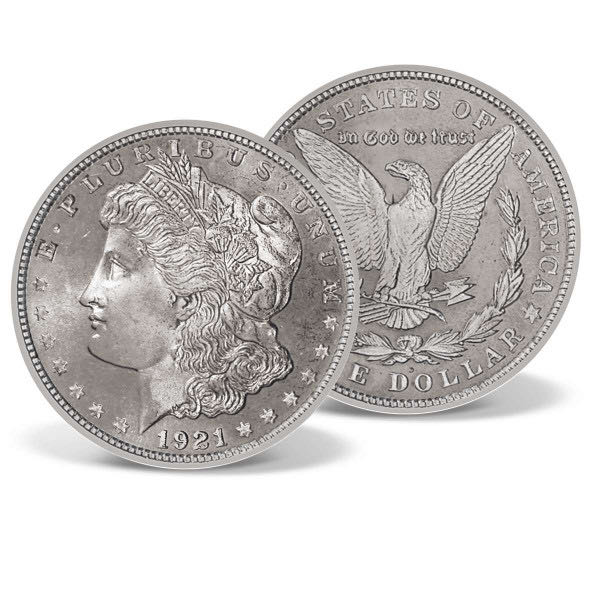 US Morgan Silver Dollar  coin collectible - Main Image 2