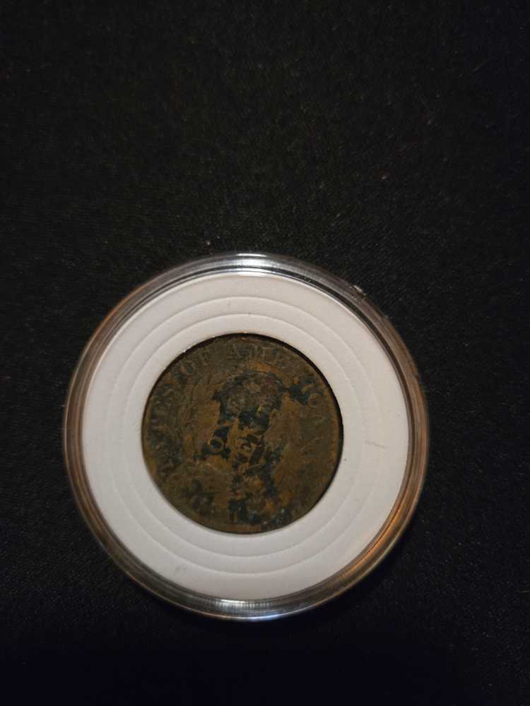 Large One Cent 1822  coin collectible - Main Image 2