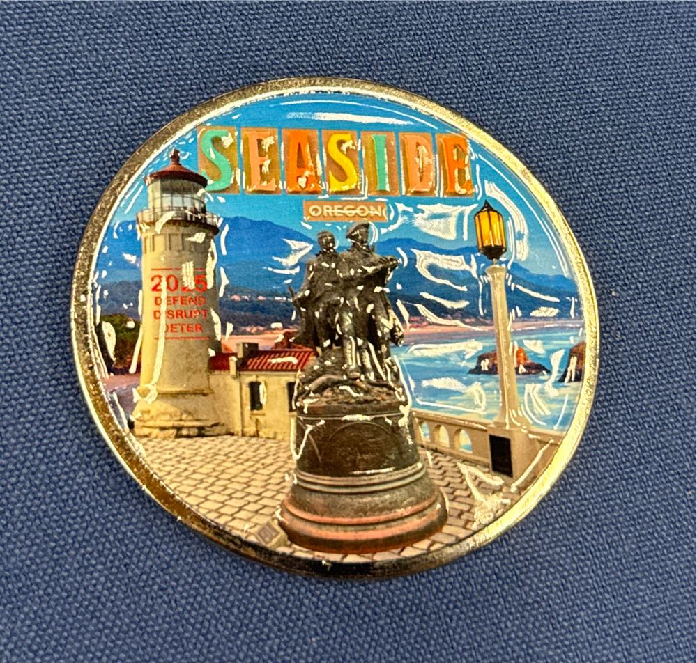 Western States ORCA 2025 Seaside  coin collectible - Main Image 2