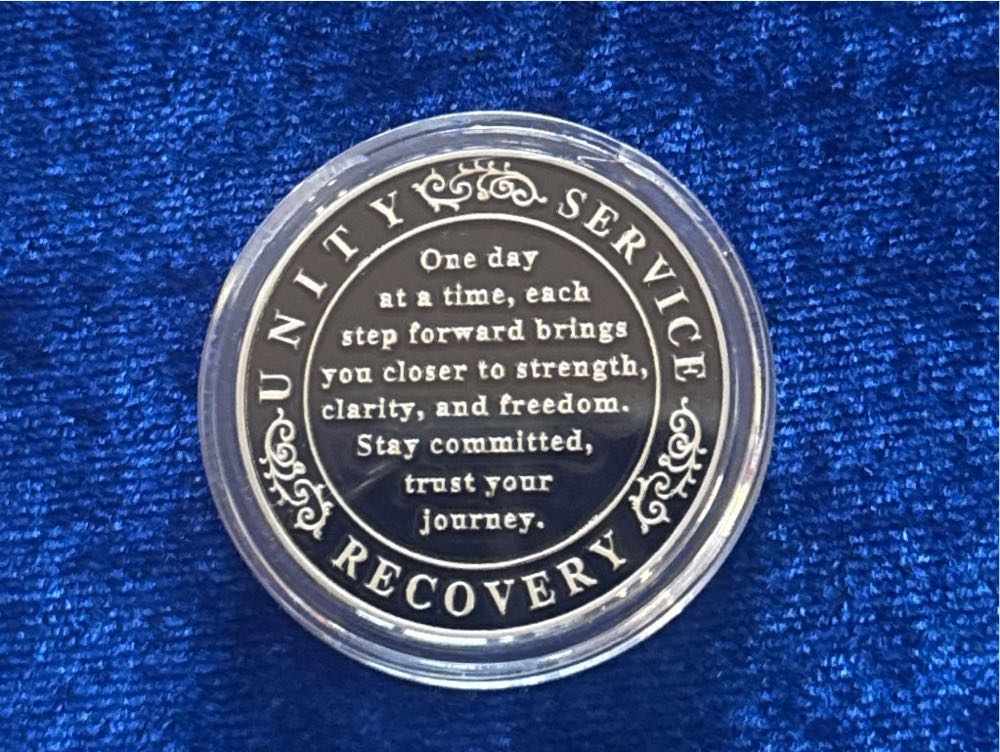 Strench Recovery Sobriety  coin collectible - Main Image 2