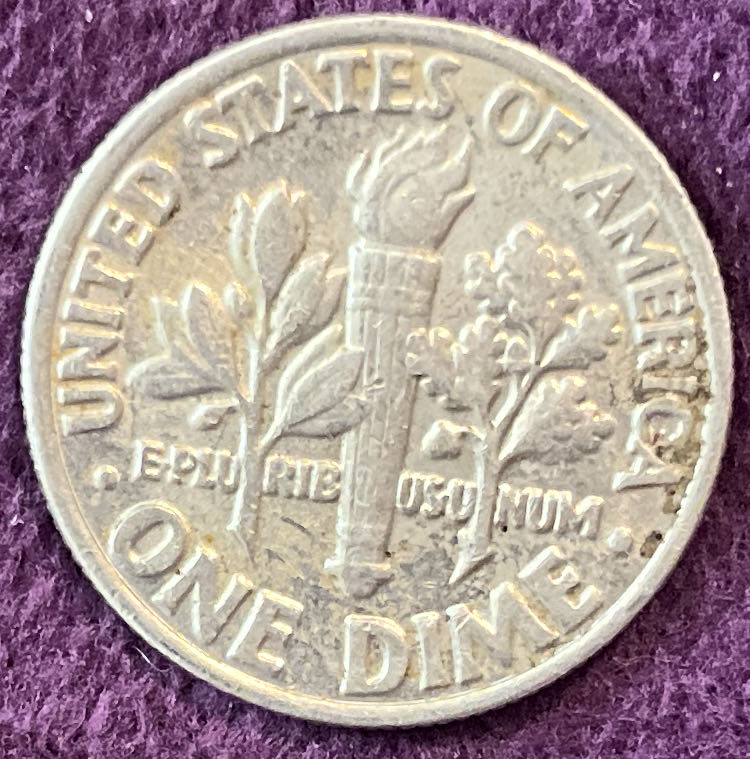 Dime 1981 P Roosevelt  coin collectible - Main Image 2