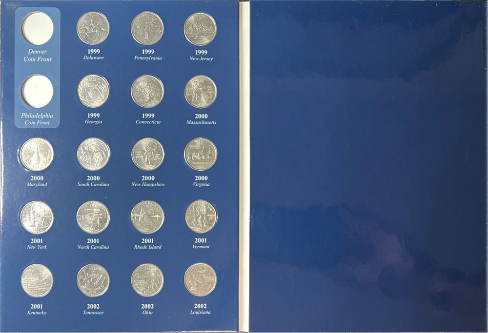 State Quarter 2009: Collector’s State Quarter Folder Warman’s Collector Coin Folders  coin collectible [Barcode 9781440212956] - Main Image 2
